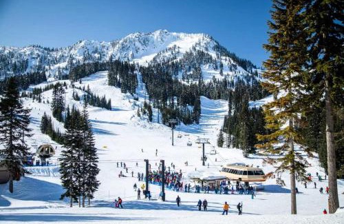 Skykomish House | Retro A-Frame Cabin - Hot tub Firepit & Fireplace