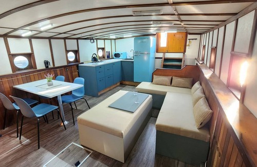 Cowichan Bay Boat Rental | Retro Boat in Quiet Marina, Whale Watching, Sea Otters and Lions, Crab Fishing