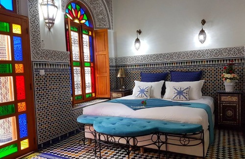 R'habet Zbib House | Riad Soleil D’Or is located in the center of the medina of Fez.