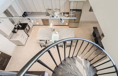 River North Art District Apartment | RiNo Loft w/parking & mtn Views