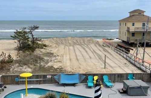 Rodanthe House | Rio Rodanthe Lazy River Kiddie Pool Oceanfront Elevator