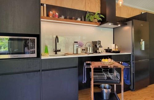 Waitomo District Cabin | River Song Cabin Luxury Studio Nature Escape