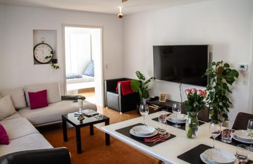 Fuerth Apartment | RK79 Ferienwohnung mit 4 Zimmer, Garten und Pool nähe Klinikum U-Bahn & S-Bahn zum Messegelände Nürnberg