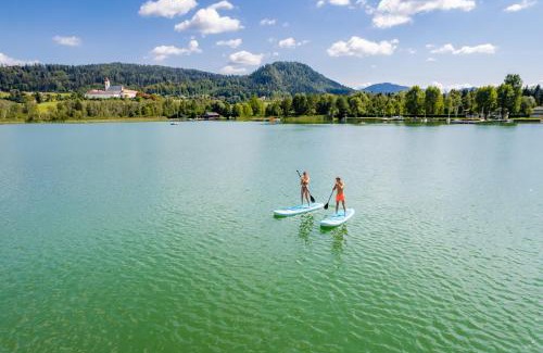 Sankt Urban Apartment | Romantisches Bergapartment - Luxus Studio auf der Simonhöhe