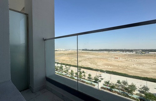 Masdar City Apartment | Rooftop Luxury: 2BR Haven with Jacuzzi & Views