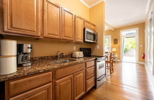 Historic Seaport Condo | Rose Lane Villas - Villa Rosa - 1 Bedroom - Downtown Key West
