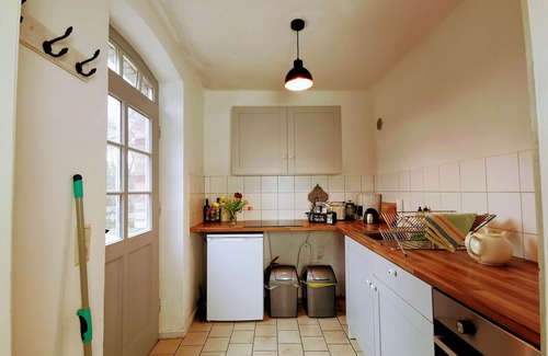 Gielow House | Rosenhaus (right) of the Liepen moated castle