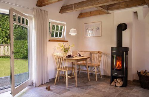 Kloster Tempzin House | Ruhiger Rückzugsort mit Kamin & Garten, für Paare