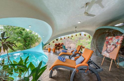 Murbad Villa | SaffronStays AsanjA Dragonfly, Murbad - hobbit inspired earth-shelter home with plunge pool