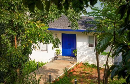 Kadadhe Villa | SaffronStays Kaia Waters by Kosha Villas, Pawna - Greek style villa with panoramic view of Pawna lake