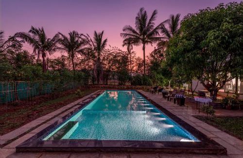Malkhed House | SaffronStays Lakeview Nivara - Farm Stay Villa with Private Pool near Pune