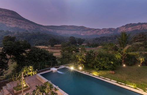 Kalote Mokashi Villa | SaffronStays Mountain Aer, Karjat