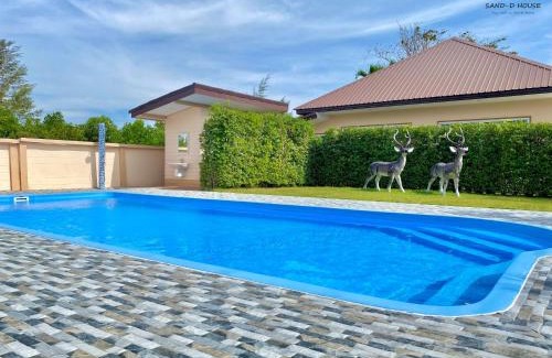 Kram House | Sand-D House Pool Villa A6 at Rock Garden Beach Resort Rayong
