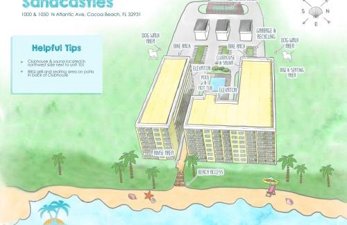 Cocoa Beach Apartment | Sandcastles 103