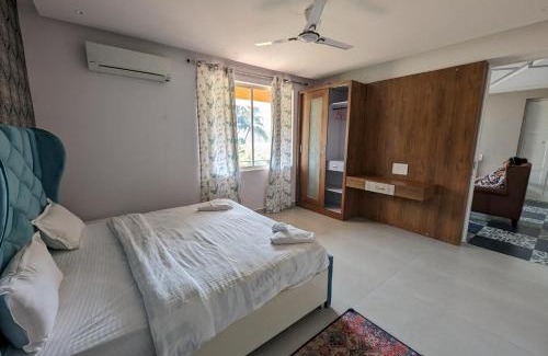 Fatrade Apartment | Sandy toes 2 bhk facing paddy field , pool available and walking distance to beach