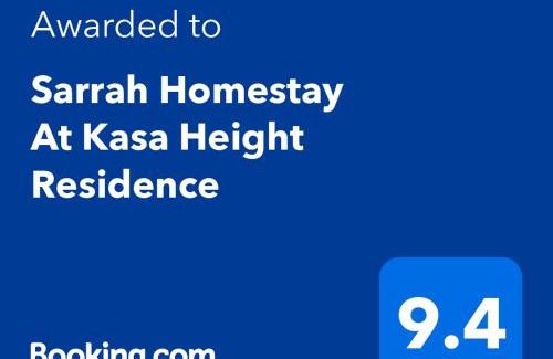 Kampung Jelatang House | Sarrah Homestay At Kasa Height Residence