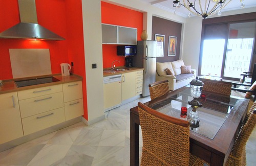 Alameda Apartment | Sc13. 2dorm. Apartment With Terrace/Wifi/Air Conditioning/Kitchen in Historic Center