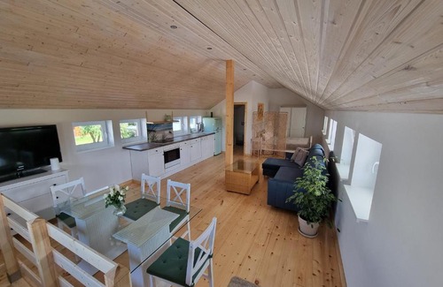 Ducherow House | Scheune in Ostseenähe auch mit Pferd