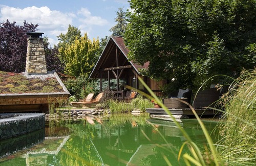 Senftenberg Apartment | Schloss Suite, Badewanne/dusche/wc, Seeblick