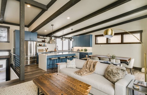Sandpoint House | Schweitzer Luxury Ski in/out Townhome by Basin Express Chair