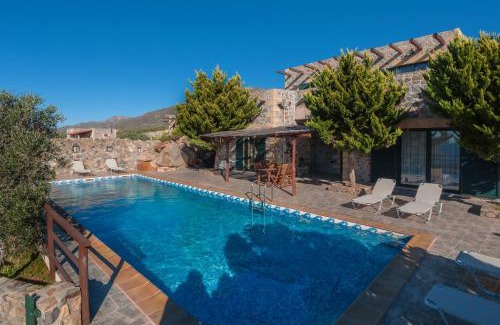 Livadia Villa | Sea-Sunset Views Villa Lefkothea with Private Pool near Elafonissi