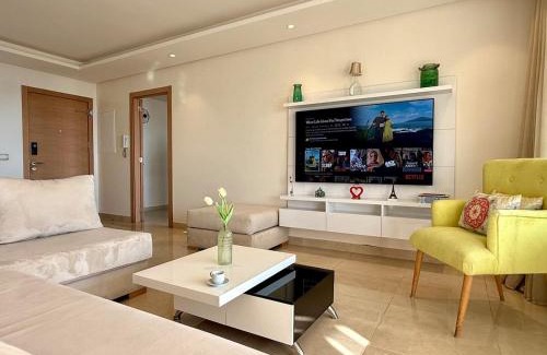 Plage des Nations Apartment | Sea View Apartment & Swimming Pool