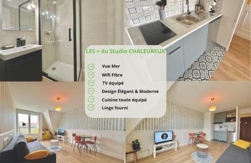 Villers-sur-Mer Apartment | Sea view Studio, fully-equipped, TV & WiFi