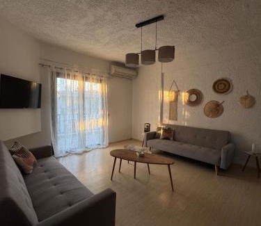 Skala Fourkas Apartment | Seaside family house