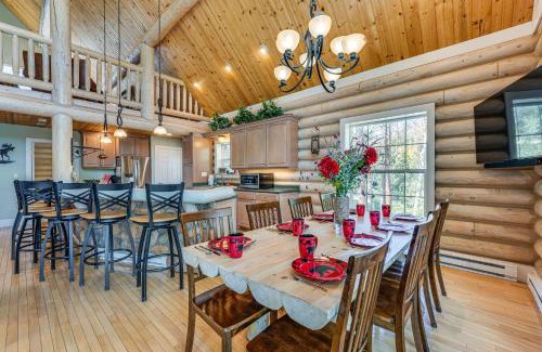 Red Feather Lakes House | Secluded Log Cabin with Game Room and Forest Views
