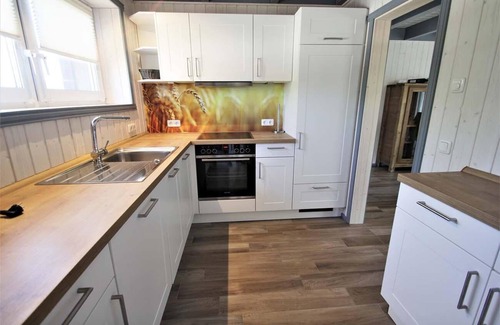 Mirow House | Seeschwalbe Classic 322 - Großzügiges Ferienhaus mit Eigener Sauna und Whirlpool