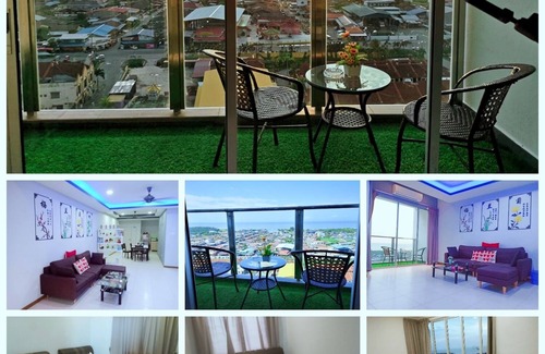 Taman Seri Sekinchan Apartment | Sekinchan SeaView Homestay
