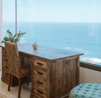 Sauzal Villa | Serenity Villa on the Cliff with climatized pool