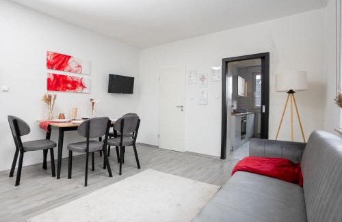 Westerholt Apartment | Serviceroom24 - Space in Herten WLAN - Smart-TV - 24-7 Check-in und Küche
