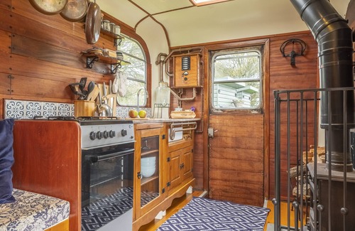 Dereham Cabin | Set in a wild flower meadow, Douglas is completely eco friendly and off-grid.