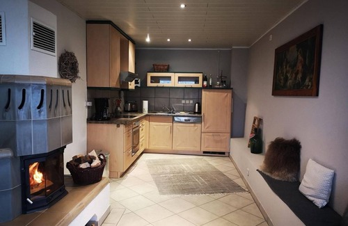 Hilders Apartment | Shepherd's wagon with vacation apartment - Ferienhaus Berg.erleben