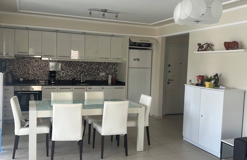 Kemer Mahallesi Apartment | Side, 3-room apartment with pool area (in&out) & balcony, long stays welcome