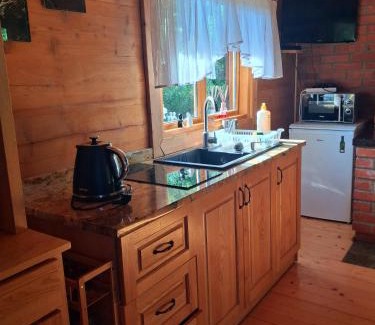 gmina Tarnowiec House | Siedlisko Sielska Dolina Nad Stawem luksusowy domek całoroczny z klimatyzacją