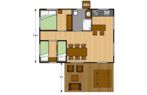 Cela Cabin | Silver Coast Glamping luxury lodge