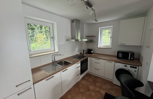 Igstadt Apartment | Sit back and relax - in this quiet, stylish accommodation