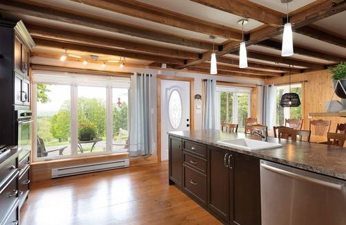 Bromont House | ski in ski out bike in bike out