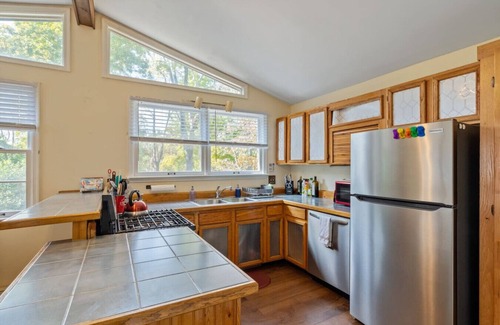 Linden Apartment | Skyland Hideaway Relaxing Cabin w/Hot Tub, Deck, Grill, & Fire table