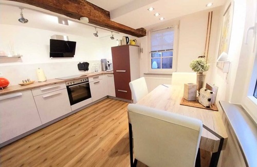 Wildeck House | Small, narrow, lovingly renovated half-timbered house in the heart of Waldhessen