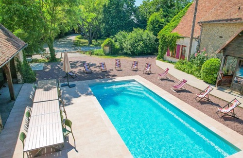 Vivoin Villa | So Villa Passe Vite (72) - Heated pool - Foot - 2h Paris - 30 p.