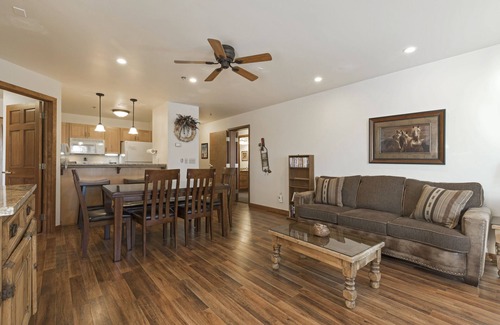 Whitefish Condo | Some of the best direct ski access on the mountain! 2 bedroom with beautiful valley views!