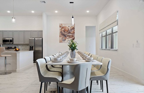 Kissimmee House | Spacious 15BR Villa w/Pool, Spa & Games Near Disney