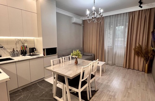 Almaty Apartment | Spacious 2-bedroom apartment with WiFi, AC in enjoyable Almaty