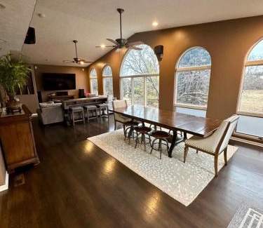 West Omaha House | Spacious 4-bed family home with park views