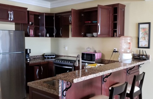 Ferrocarrilera Condo | Spacious beachfront 1 master suite, 1 1/2 bath La Bahia #202