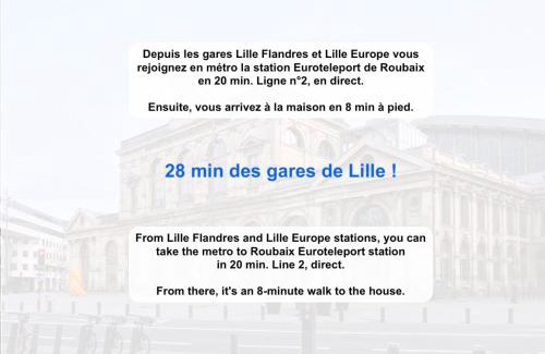 Roubaix House | Spacious house 11 bedrooms 8 bathrooms 22 people.
