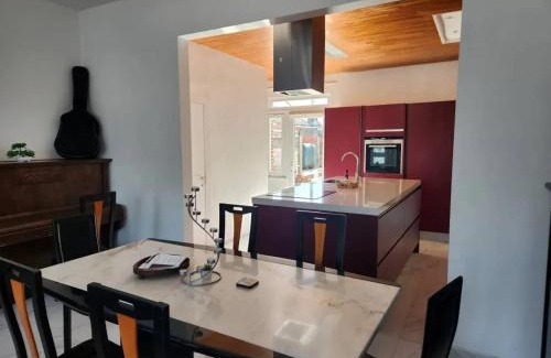 Laplaigne House | Spacious House in Brunehaut with Lake View